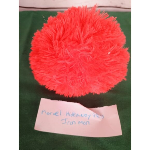 Marvel Comics‎ Iron Man Hideaway Pets Pillow Mini Travel 5" Stuffed Plush New - Picture 3 of 6